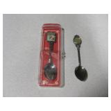 2 silver plated Collectible spoons