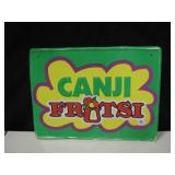Canji Frutsi Stamped Metal Sign 15.5" x 11.5"