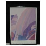 Framed Signed & Numbered Lake Powell Serigraph