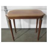 Vintage Wood Table - 17.5" x 29" x 26.5"