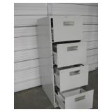 Vintage HON Heavy Duty 4 Drawer Filing Cabinet