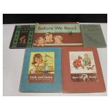 Vintage Primer School KIds Reading Books
