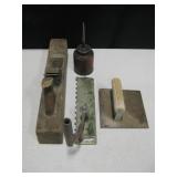 Antique tool Lot Incl. Planer Oiler & More