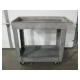 Rubbermaid Poly Rolling Work Cart