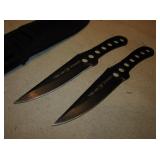 Incomplete throwing Knife set w/ Sheath
