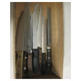 Lot Of Assorted Kitchen Knives
