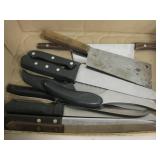 Lot Of Assorted Kitchen Knives