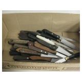 Lot Of Assorted Kitchen Knives