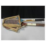 2 Vintage Spalding Tennis Racquets - Ol