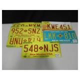 Lot of 6 New Mexico License Plates