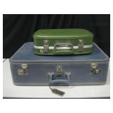 Lot of 2 Hard Side Suitcases