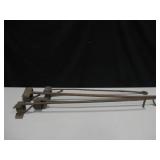 Lot of 4 Branding Irons