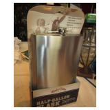 Half Gallon Stainless Steel Flask NIB