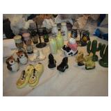 Lot of 12 VTG Salt/Pepper Shakers