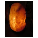 9" Salt Rock Lamp