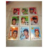 Lot of 9 VTG Baseball Cards