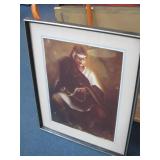 25" X 36" NA Storyteller Art signed Bobbi McClura