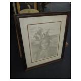 27" X 23" NA Portrait Signed Judie Martin