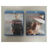 Justified Blueray DVDs Seasons 1-2
