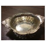 Vintage GORHAM  Sterling Nut / Bonbon Dish
