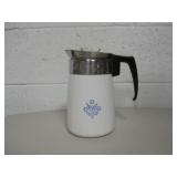 Vtg Corning Ware Stove Top Percolator Coffee Maker