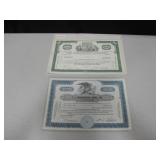 2 Vtg Mining Stock Certificates