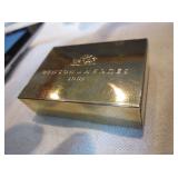 Benson & Hedges 100s VTG Brass Matchbox Ashtray