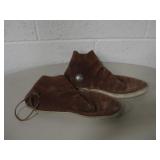 Pair Of Leather Moccasins
