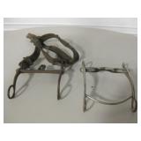 2 Vintage Steel Horse Bits