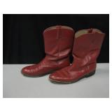 Used Size 9D Leather Ropers