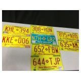 Lot Of 8 New Mexico License Plates