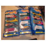 3 Hot Wheels 1997 Haulers 4-Car Gift Packs NIB
