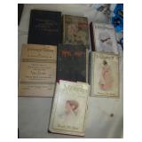 Lot of 7 Antique Books