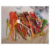 122 VTG 1950s-1960s Barware Swizzle Sticks
