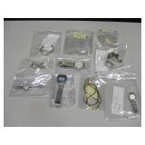 Watch Lot And Silver Plated Bracelets