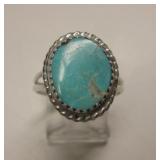 Sterling Silver & Turquoise SW Ring