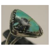 Sterling Silver & Turquoise SW Ring