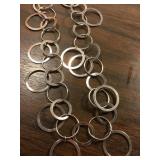 Sterling Circle Motif Necklace