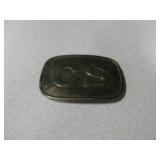 Confederate States Ammo Satchel Brass Plate