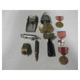 Military Medals & Misc Collectibles Lot