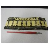 VIntage Speedball Store Display Set