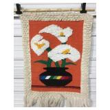 Woven Textile Wall Hanging 26" x 40"