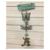 41" Wall Hanging Metal Patio Decor