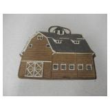 Victoria Littlejohn Ceramic Barn Trivet Wall Decor