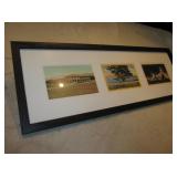 24" Santa Barbara, California 3 Postcard Art Piece
