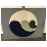 Brejtfus Signed Soft Sculpture Wall Art
