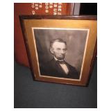24" X 20" Abraham Lincoln 1894 Art by Cyrus Cobb