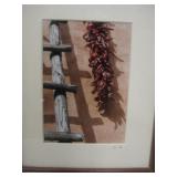 9" x 11" Framed Southwestern Photo - Signed