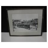 17" X 14.5" Framed NM Pueblo Dance Photo