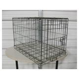 Collapsible Metal Wire Pet Kennel 19" x 30" x 21"